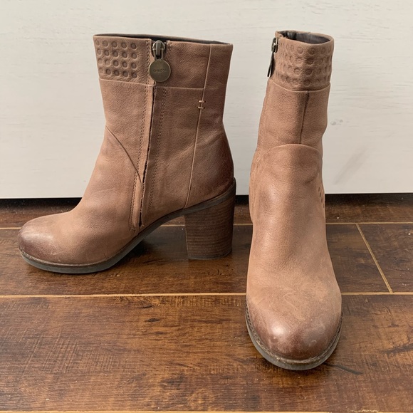 Geox brown leather boots - Picture 2 of 4